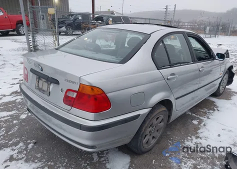 2001 BMW 325I z USA, uszkodzony, nr VIN WBAAV33491FU79181